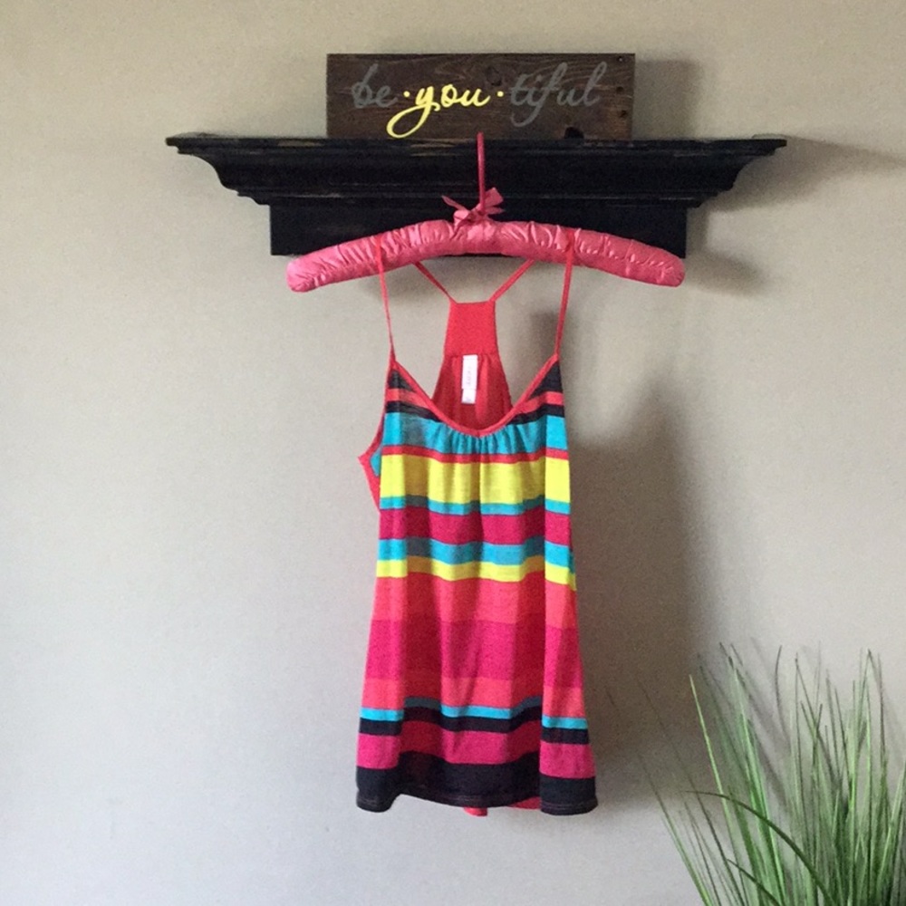 Sheer tank top